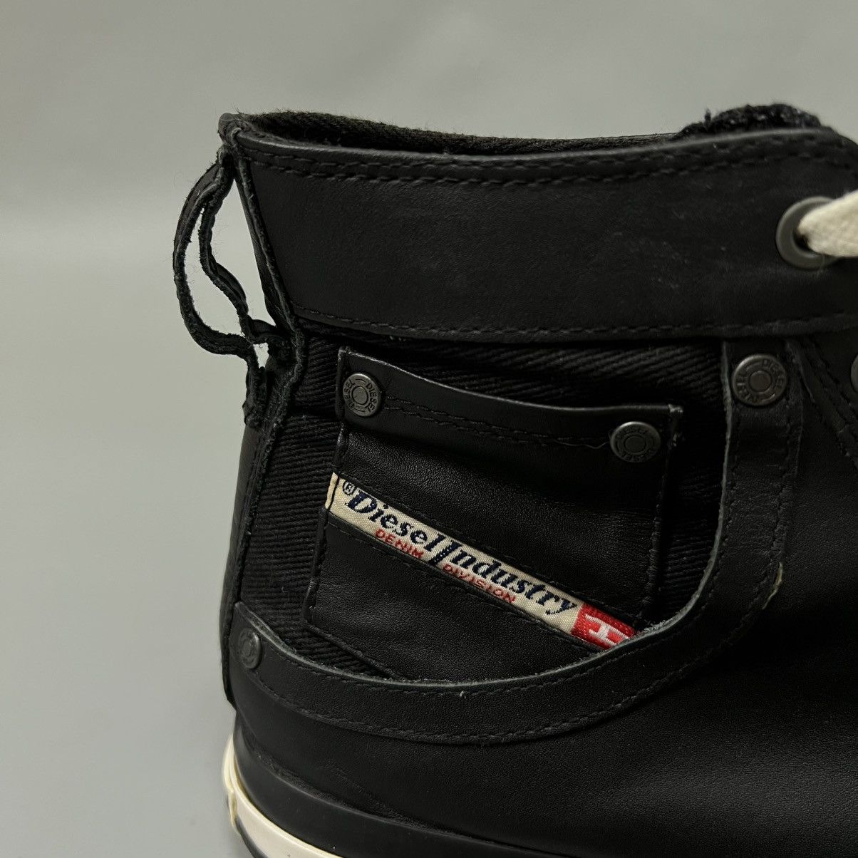 Diesel Diesel Avant Garde Leather Shoes y2k high trainers vintage Size US 12 / EU 45 - 18 Thumbnail