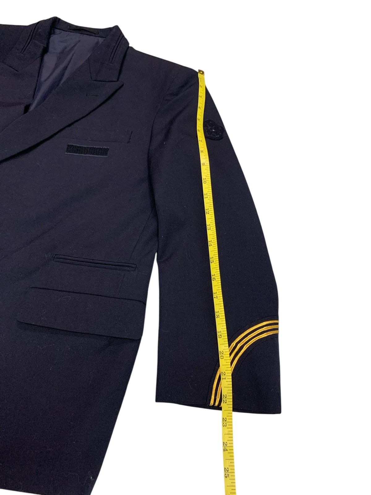 Designer × Japanese Brand × Yohji Yamamoto Yohji Yamamoto Railway Company Central Japan Blazer Size US L / EU 52-54 / 3 - 12 Thumbnail