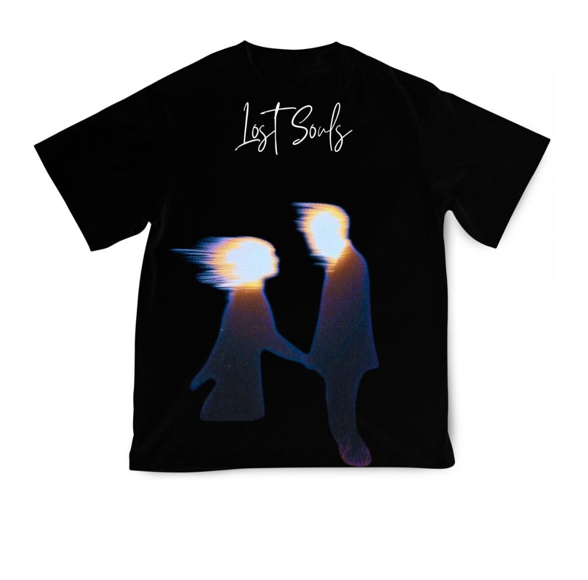 Other Lost Souls Oversized Black T-Shirt Size US XXS / EU 40 - 1 Thumbnail