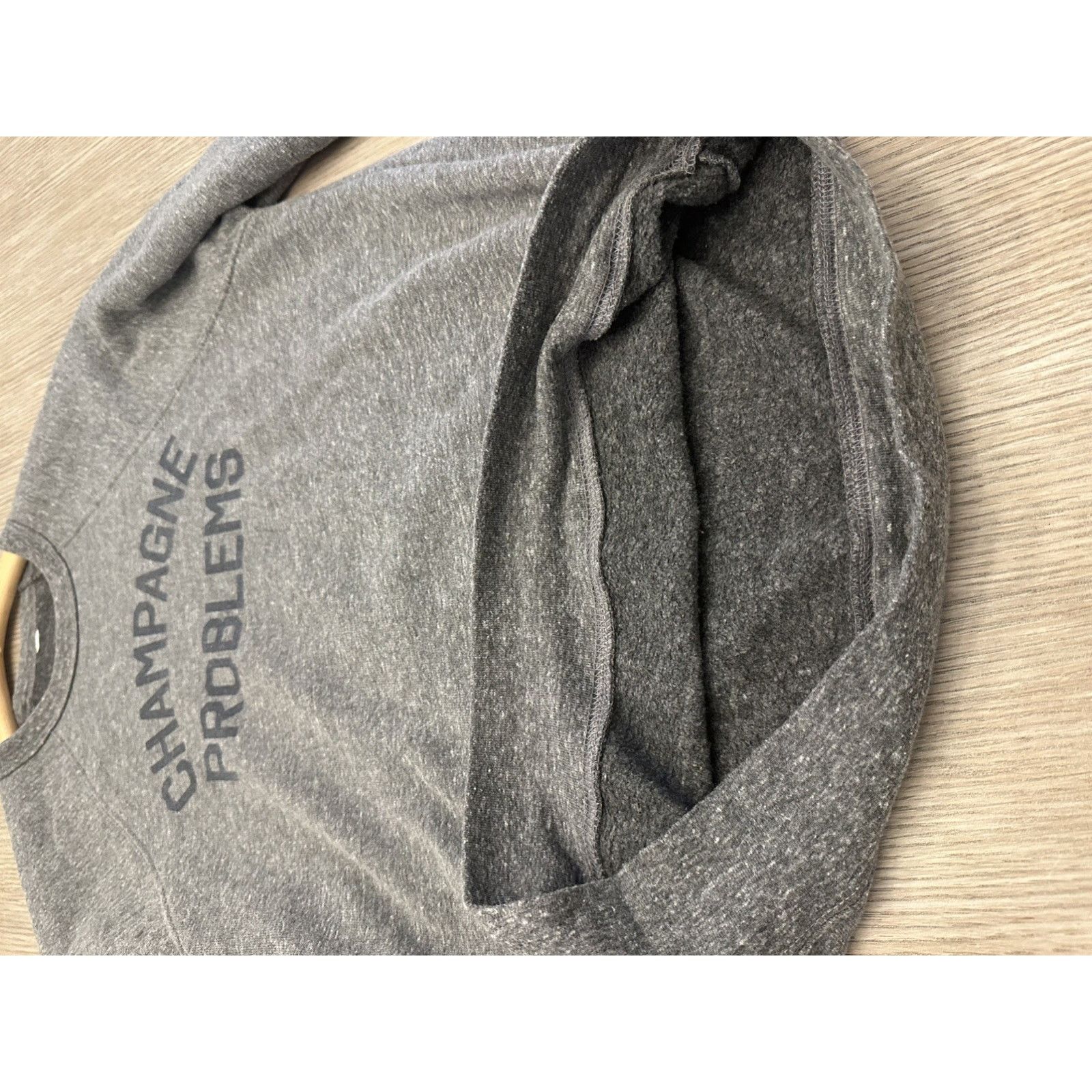 Nordstrom Champagne Problems Graphic Sweatshirt Cozy Minimalist Sz S Size S / US 4 / IT 40 - 11 Thumbnail
