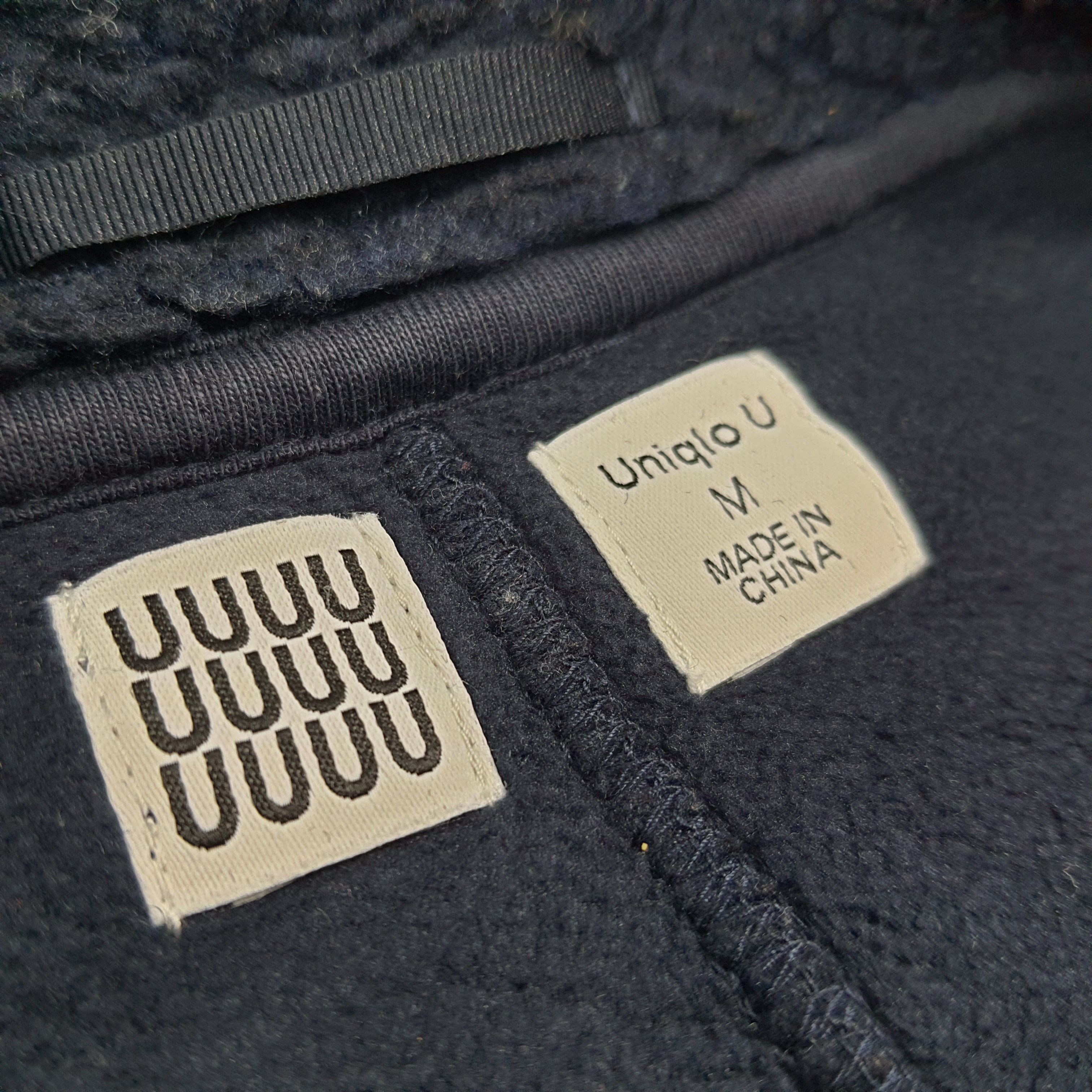 Undercover × Uniqlo Vintage Uniqlo U Fleece Boxy Undercover Custom Logo C274N16 Size US M / EU 48-50 / 2 - 4 Thumbnail