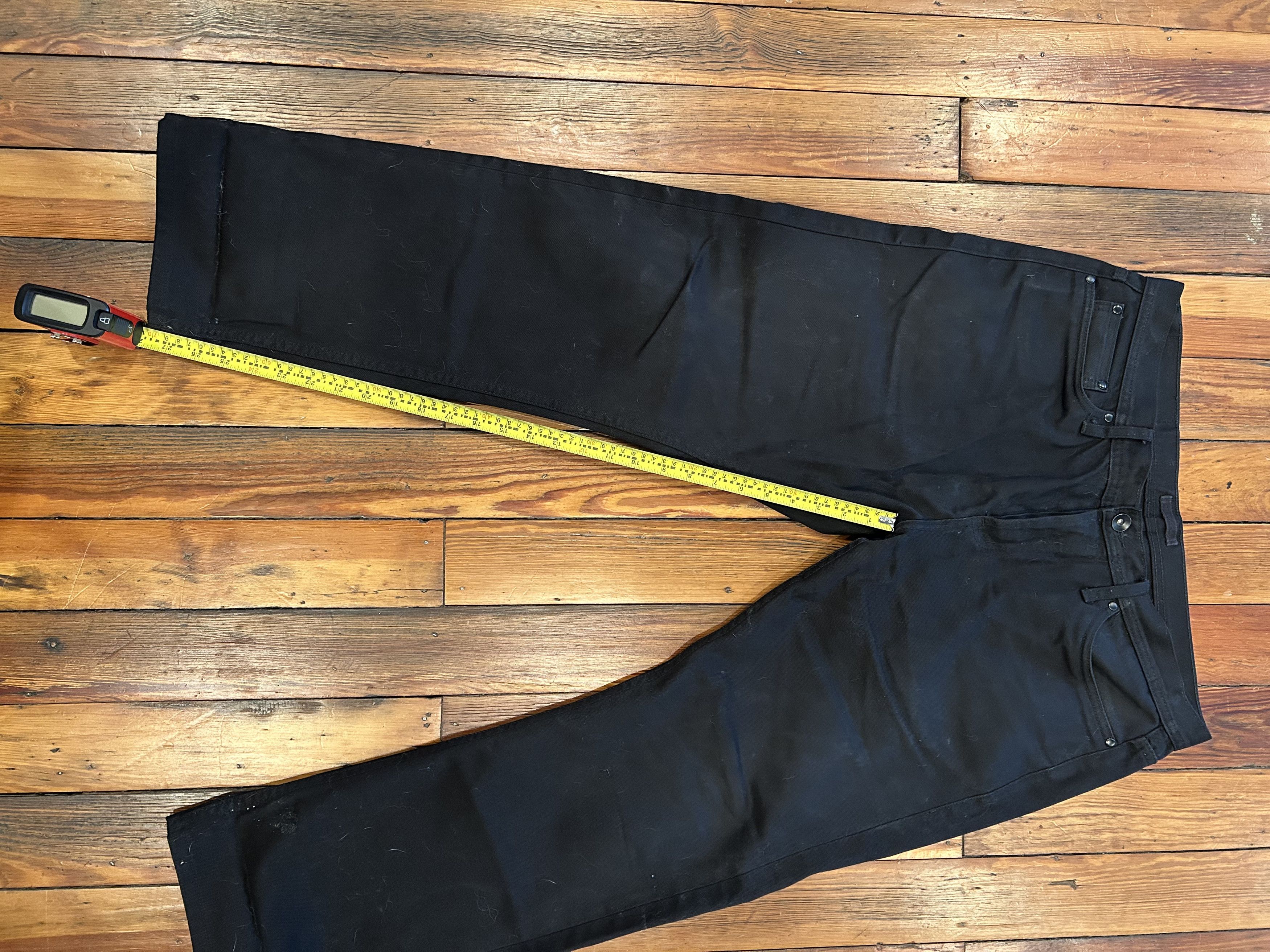 The Unbranded Brand Unbranded Tapered 12.5oz Raw Selvedge Jeans Size US 36 / EU 52 - 4 Thumbnail