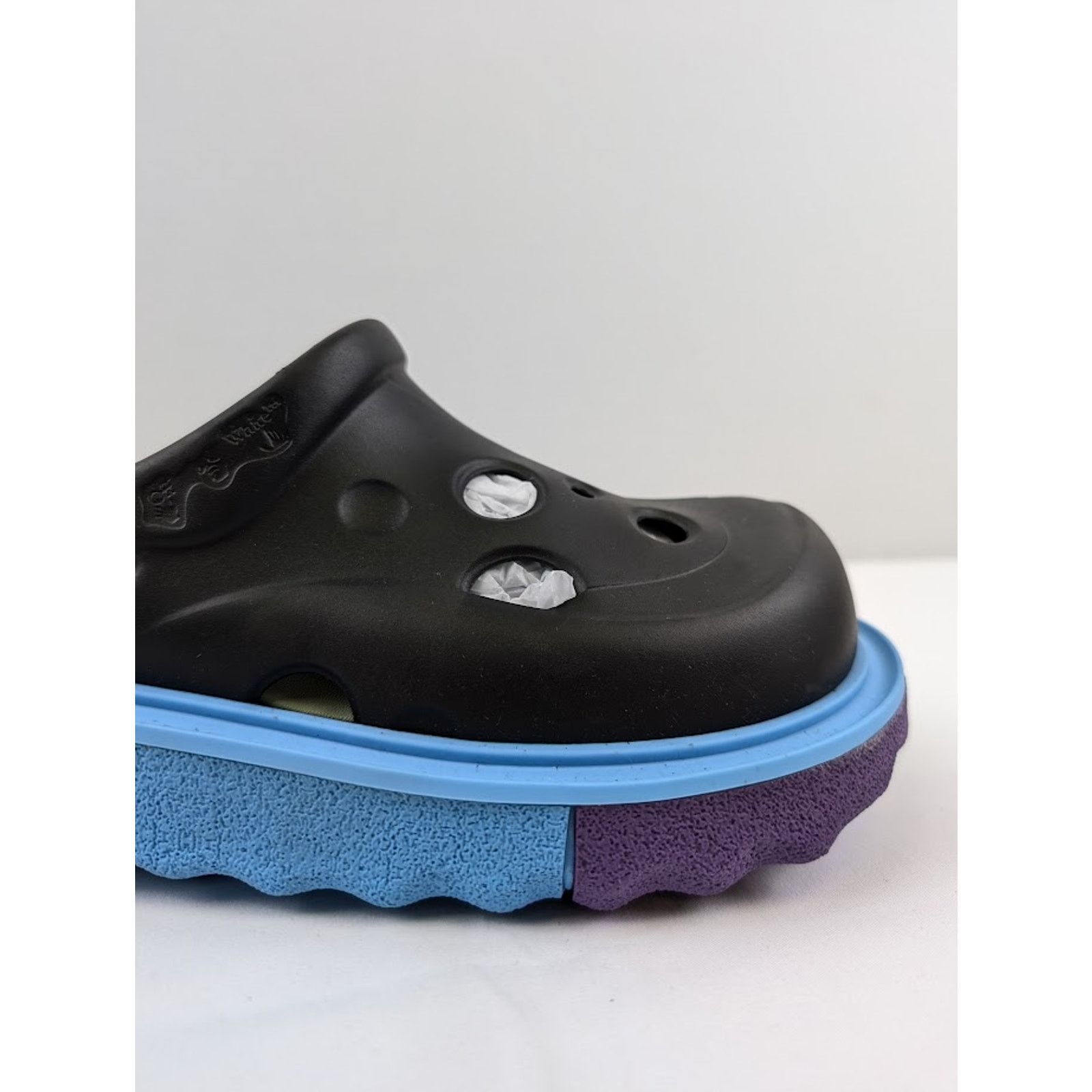 Off-White o1rshd1 Sponge Sole Meteor Slippers in Black / Blue Size US 9 / EU 42 - 4 Thumbnail