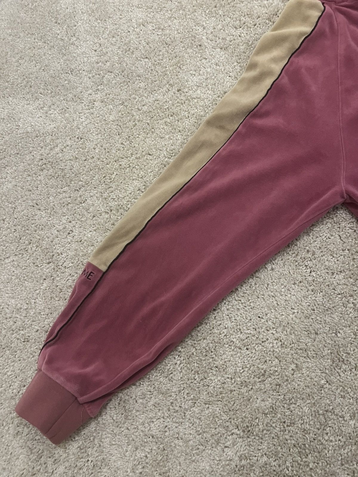 Supreme Supreme 2018 velour track jacket Size US L / EU 52-54 / 3 - 4 Thumbnail