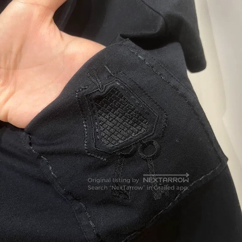 Hermes Hermes Embroidered T-shirt Size S / US 4 / IT 40 - 3 Thumbnail