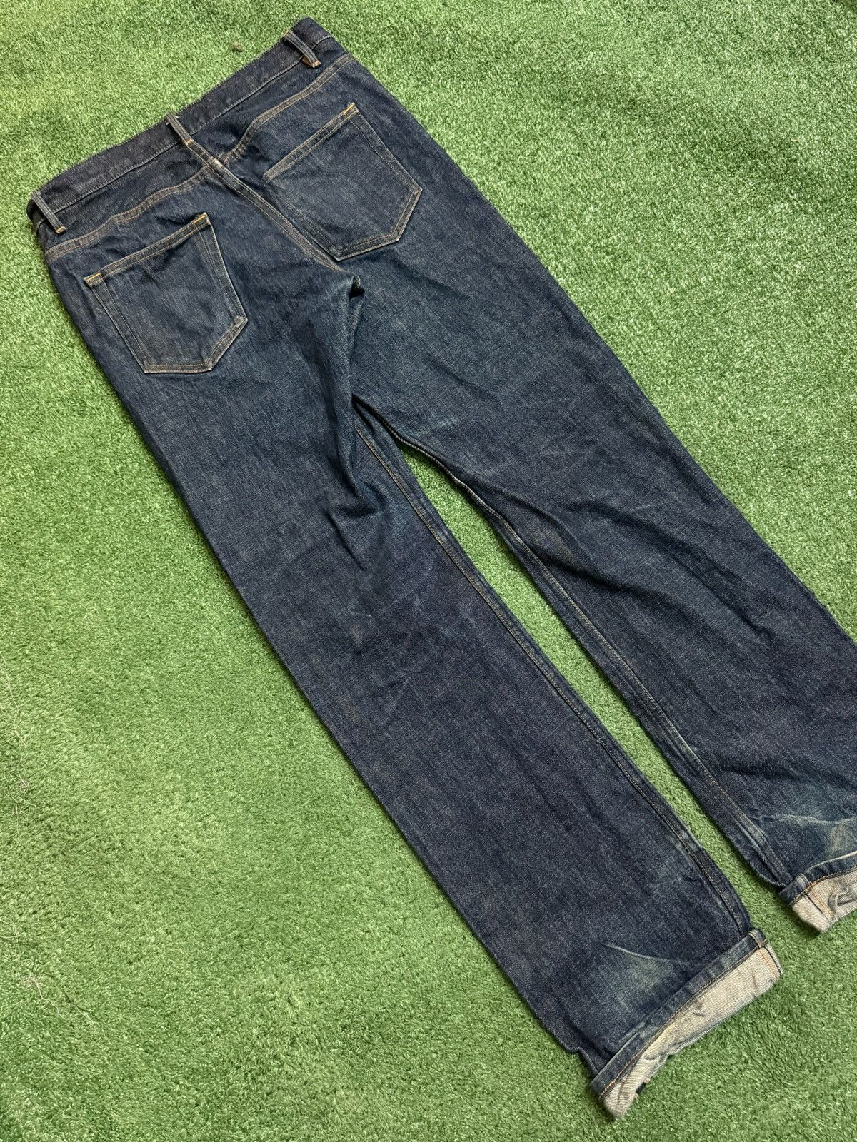 A.P.C. Vintage Y2K A.P.C Paris Rescue Faded Selvedge Denim Size US 29 - 2 Thumbnail
