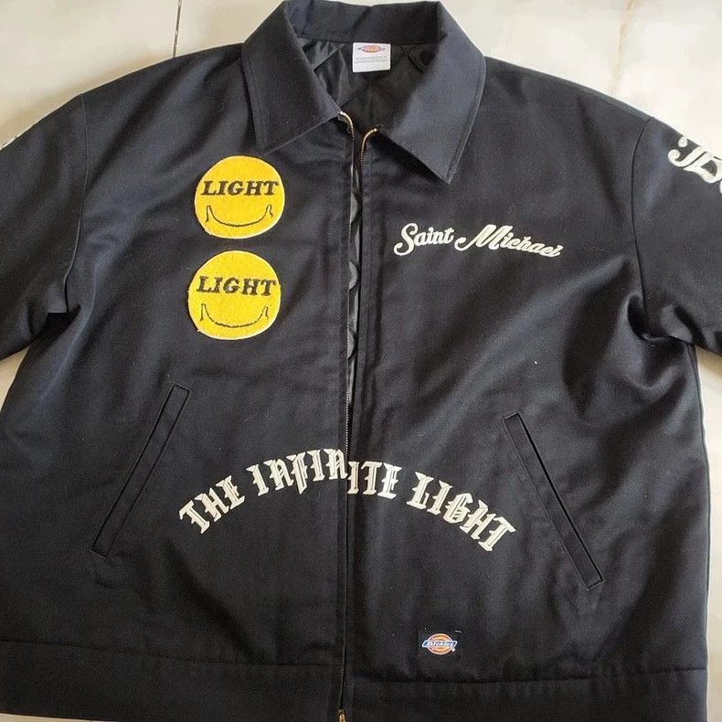 SAINT MICHAEL x dickies ジャケット　L Saint Michael x Dickies Jacket - Black – Feature