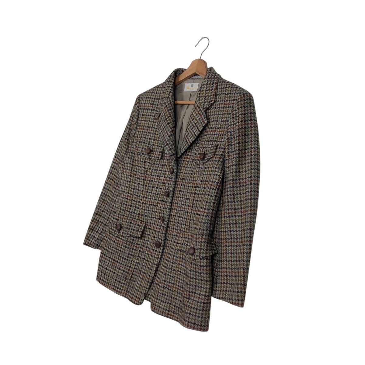Vintage 📌Vintage Wool Jacket Aquascutum Of London Tartan Design Size US M / EU 48-50 / 2 - 3 Thumbnail