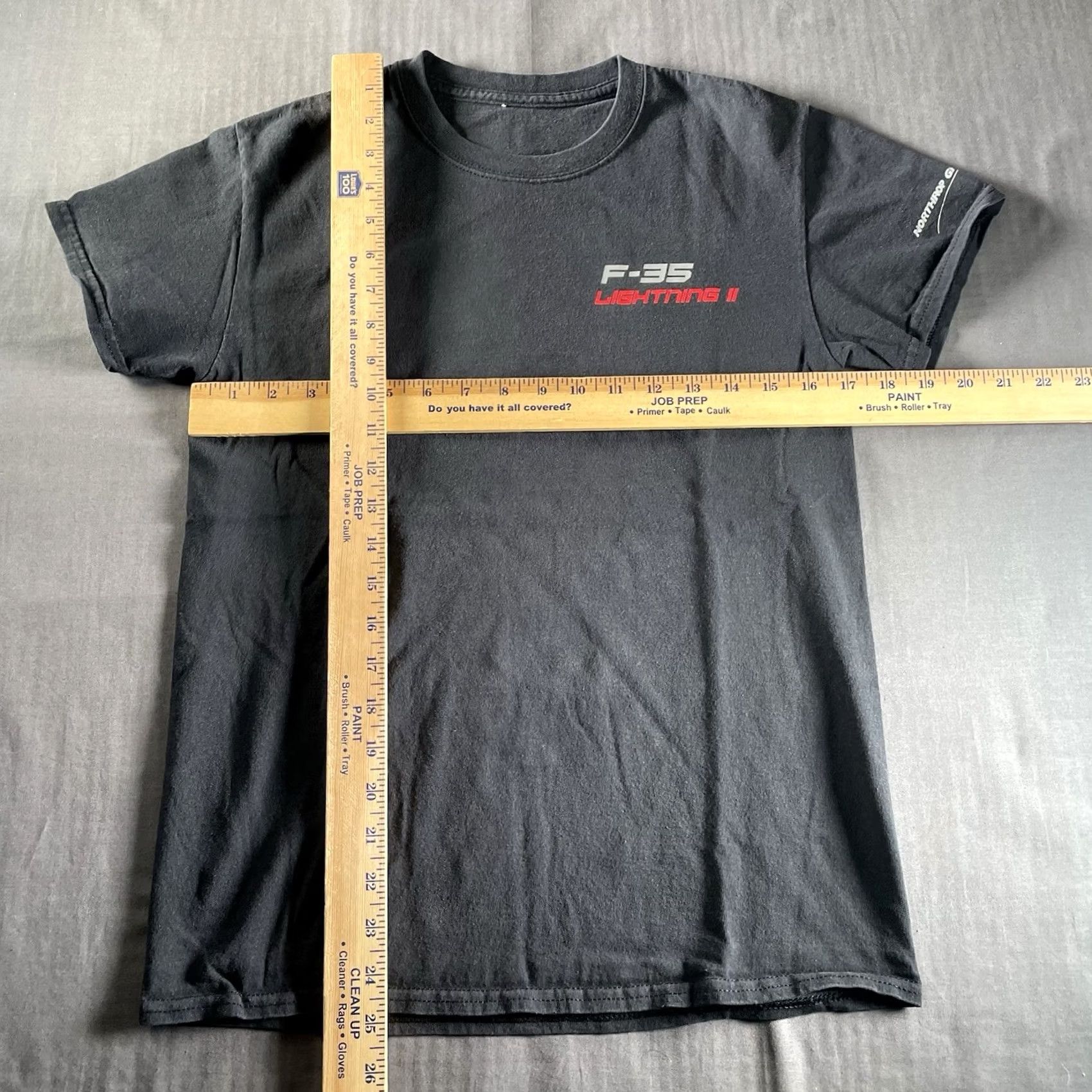 Vintage Northrop Grumman Shirt Men’s Small F-35 Lightning 2 International Fighter Jet Black Space Planes Men S Size US S / EU 44-46 / 1 - 5 Thumbnail