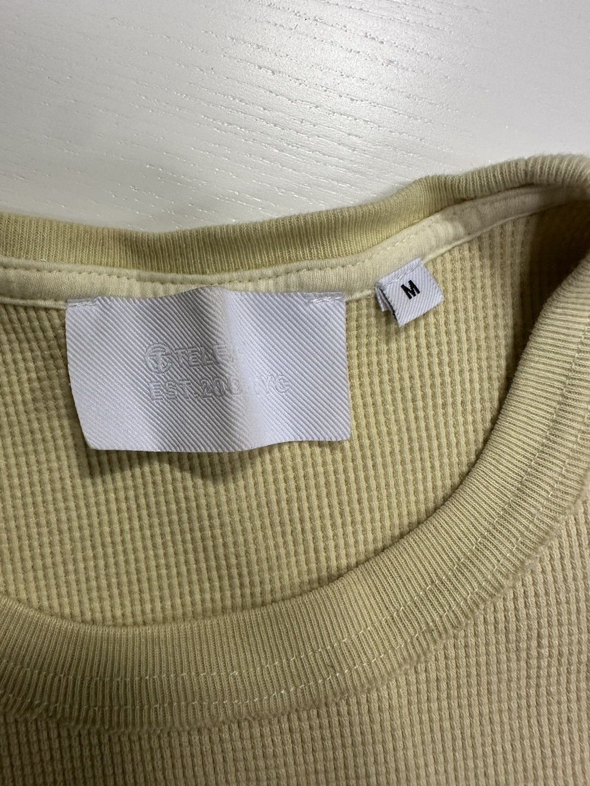 Telfar Waffle long sleeve t shirt Size US M / EU 48-50 / 2 - 3 Thumbnail