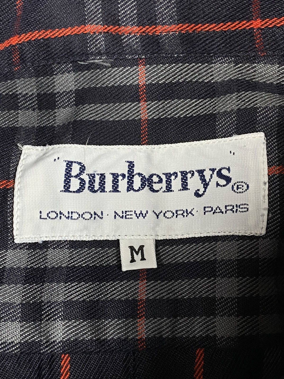 Burberry × Vintage Rare Vintage 90s Burberrys London Checkered Button Up Shirt Size US M / EU 48-50 / 2 - 8 Thumbnail