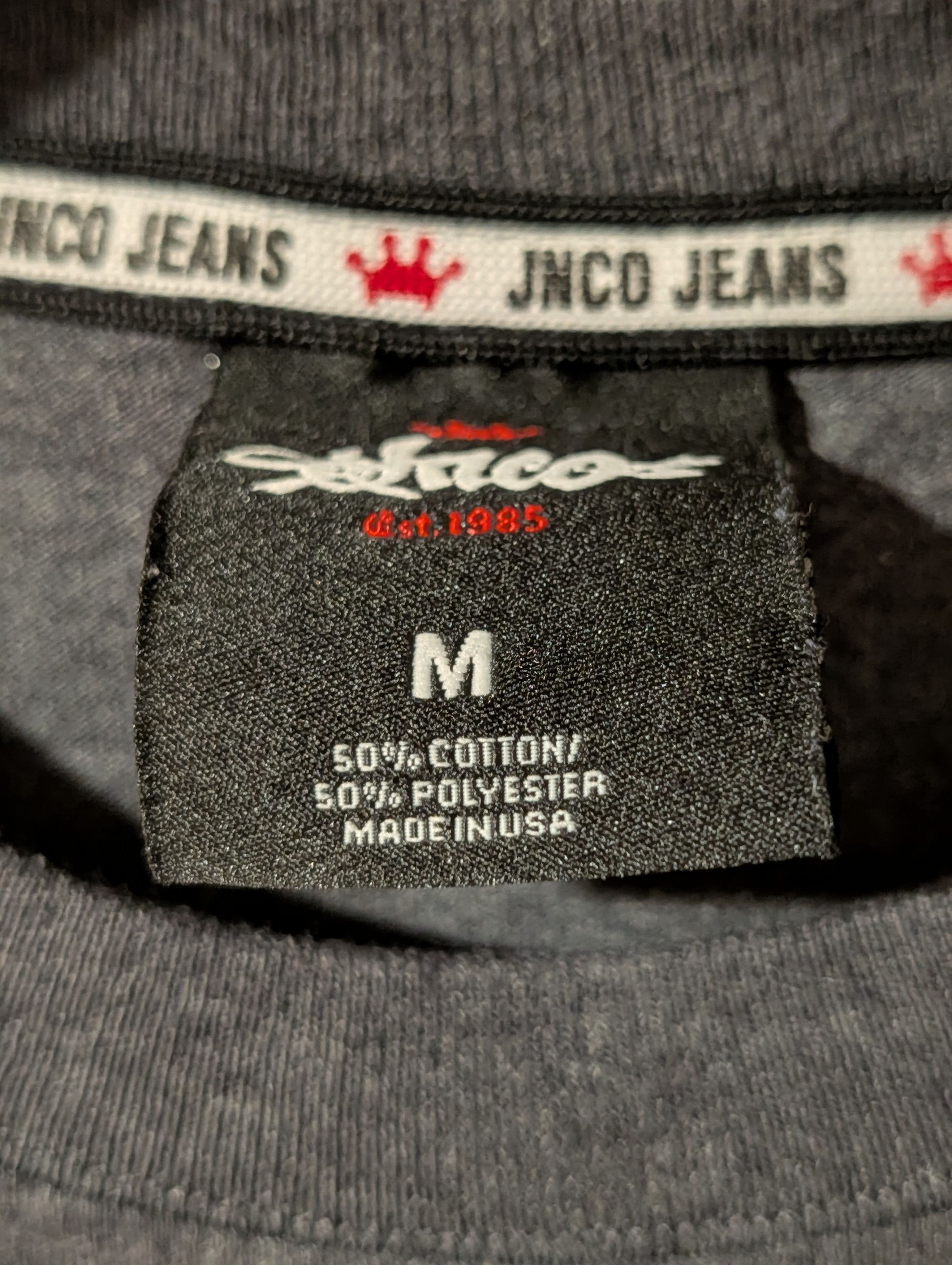JNCO Vintage Jnco Jeans Est Crown & Snake T-Shirt Medium YOUTH Size US M / EU 48-50 / 2 - 3 Thumbnail