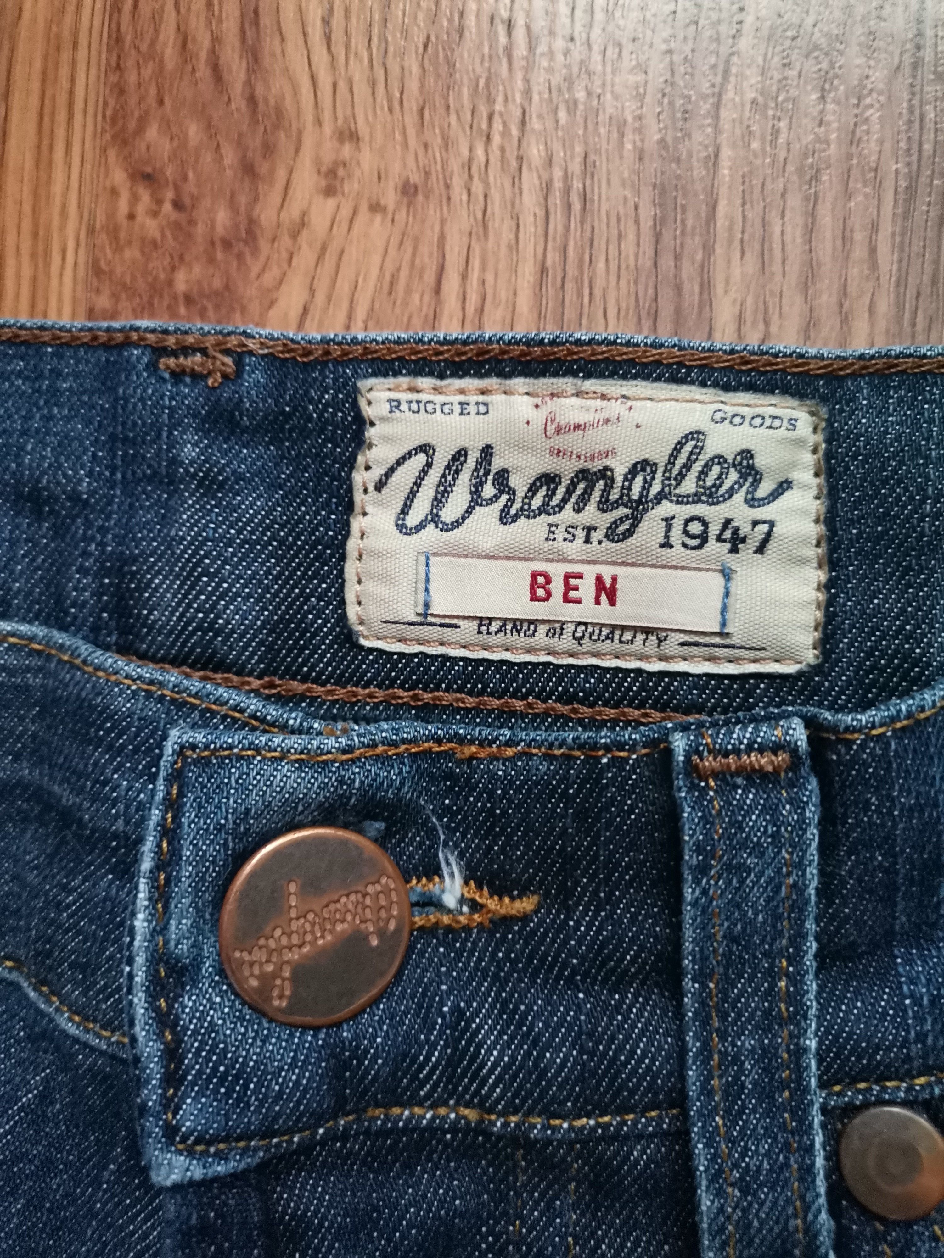 Wrangler Wrangler Ben Distressed Jeans Size US 31 - 2 Thumbnail