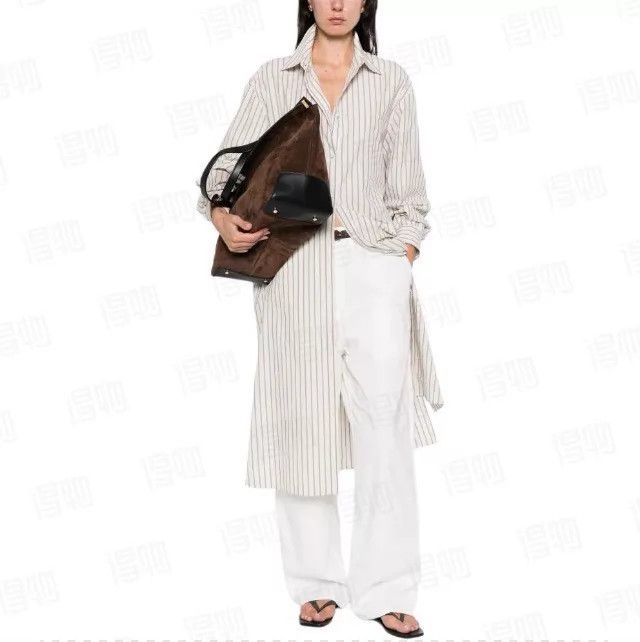 The Row The Row 25 New Striped Oversized Dress/Jacket Size 0 Size XS / US 0-2 / IT 36-38 - 8 Thumbnail