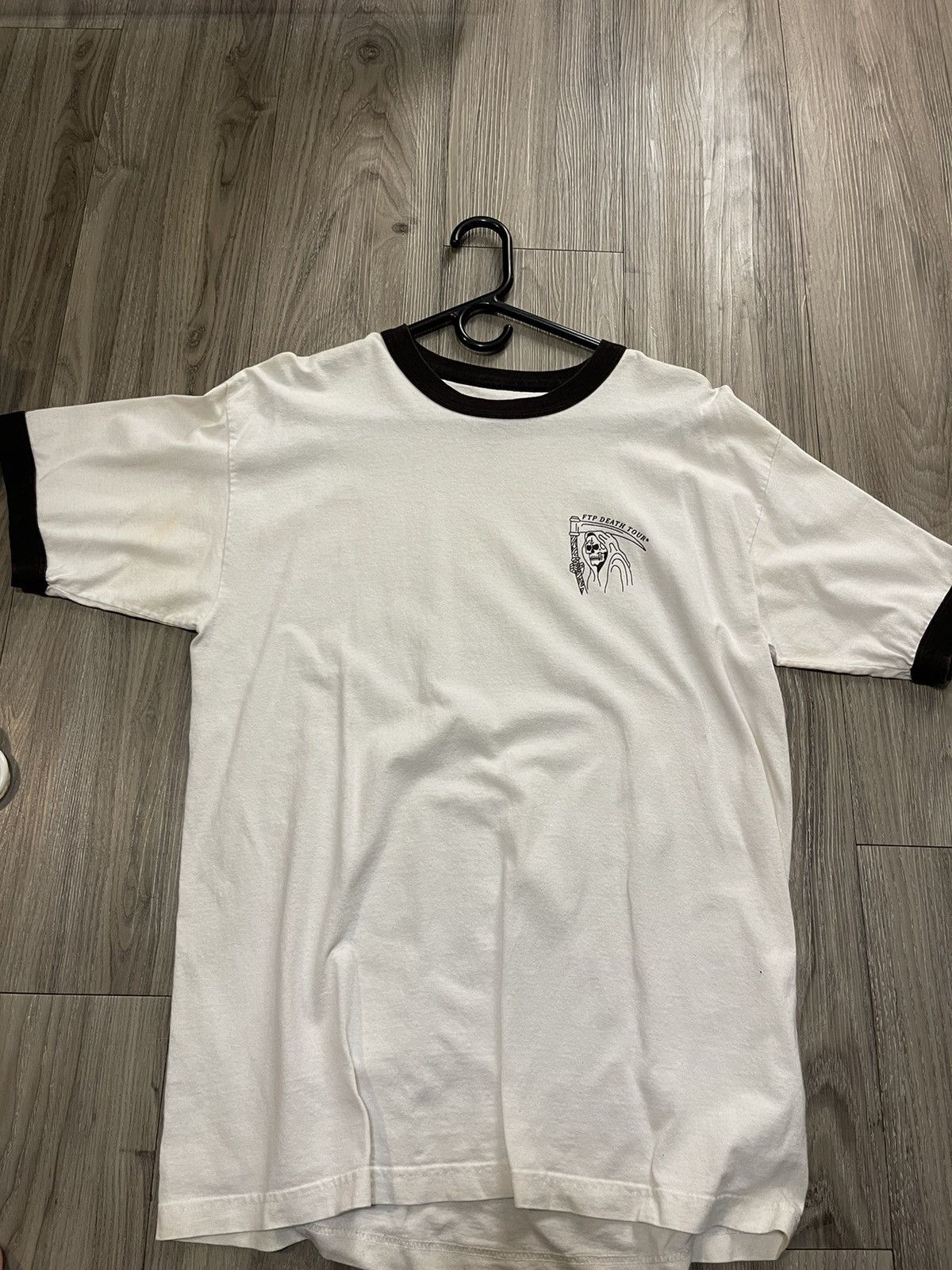 Fuck The Population FTP Death Tour Ringer Tee Size US L / EU 52-54 / 3 - 2 Thumbnail