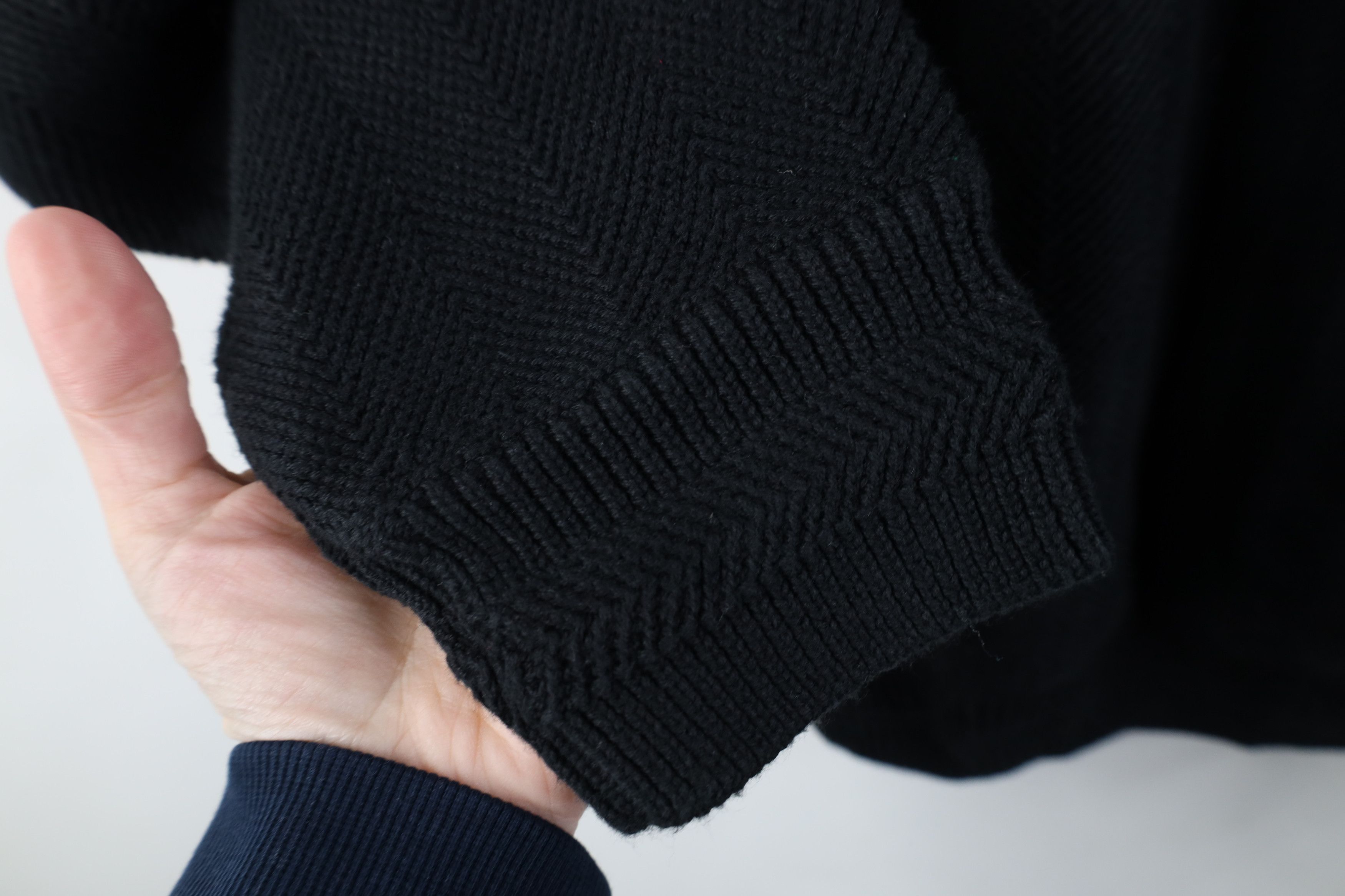 Vintage Deadstock Vintage 90s Chaps Ralph Lauren Knit Sweater Black Size US M / EU 48-50 / 2 - 8 Thumbnail