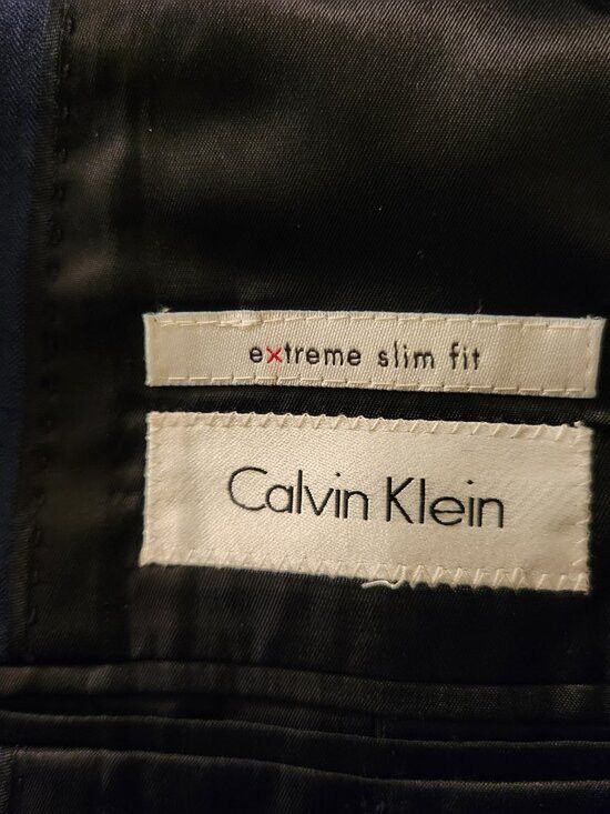 Calvin Klein CALVIN Klein men's 100%wool sport coat blazer jacket 42S Size 42S - 4 Thumbnail