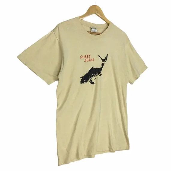 Guess Vtg GUESS JEANS USA Koi Fish Graphic Tee Shirt Asap Size US S / EU 44-46 / 1 - 4 Thumbnail