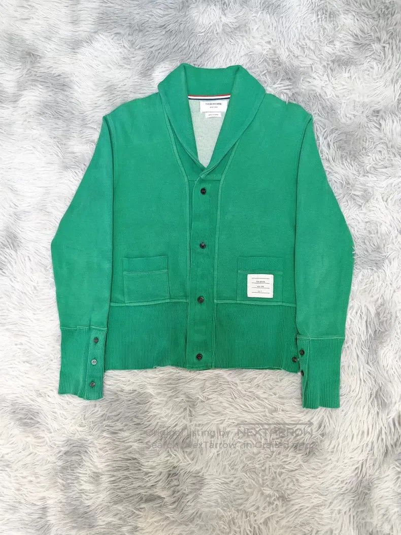 Thom Browne Thom Browne Knitwear jacket Size US L / EU 52-54 / 3 - 1 Thumbnail