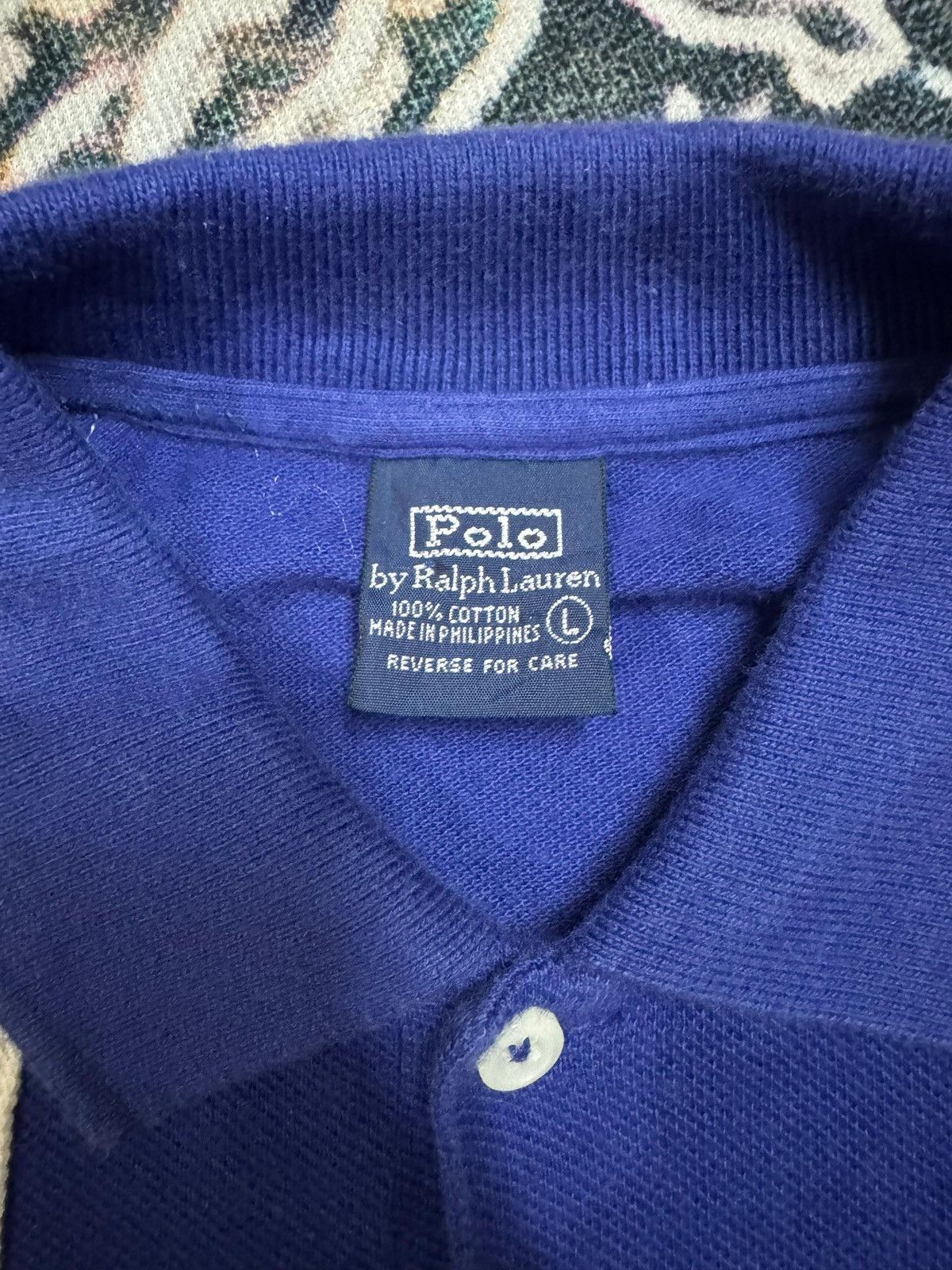 Polo Ralph Lauren Vintage 90s Polo Ralph Lauren Long Sleeve Striped Polo Shirt Size US M / EU 48-50 / 2 - 5 Thumbnail