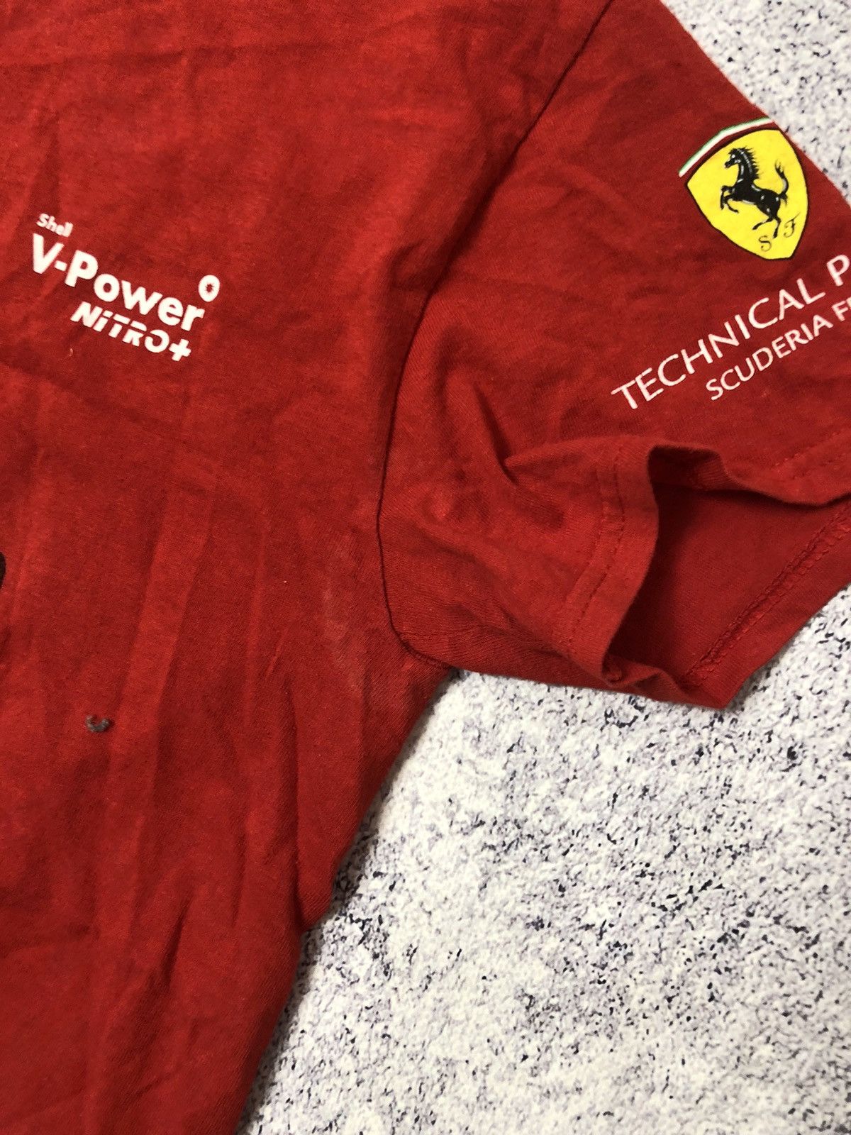 LEGO Vintage Mens t-shirt Lego V-Power F1 nascar Ferrari Size US S / EU 44-46 / 1 - 5 Thumbnail
