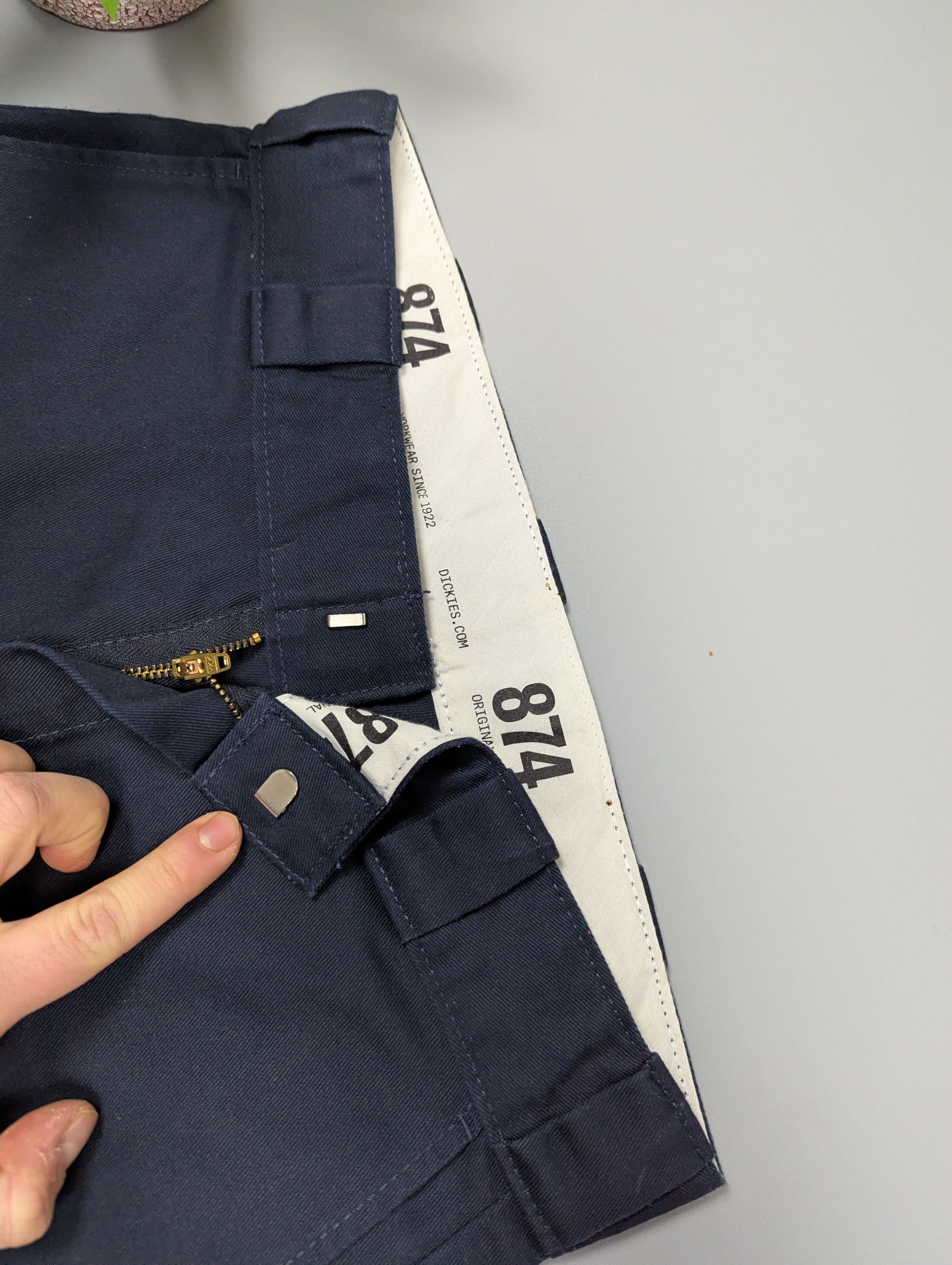 Dickies Dickies 874 Navy Blue VTG Pants Original Straight Fit W30 Size US 30 / EU 46 - 14 Thumbnail