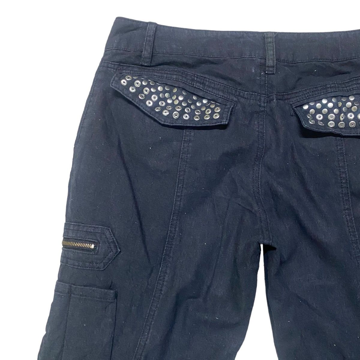 Tornado Mart Vintage Tornado Mart Flare Pants Linen Size 29" - 11 Thumbnail