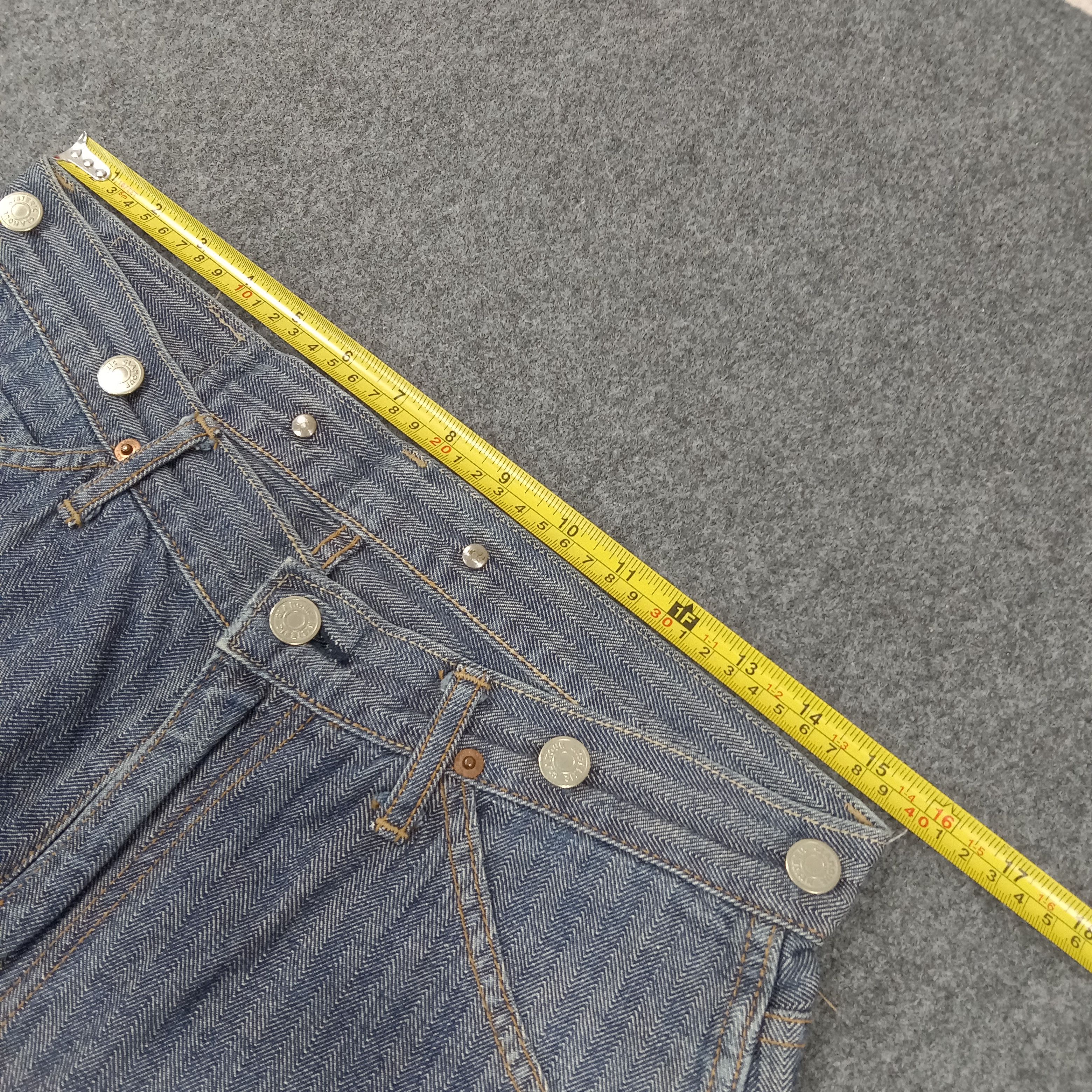 Hysteric Glamour Hysteric Glamour Kinky Japanese Denim Stripes Jeans C280N31 Size US 32 / EU 48 - 9 Thumbnail