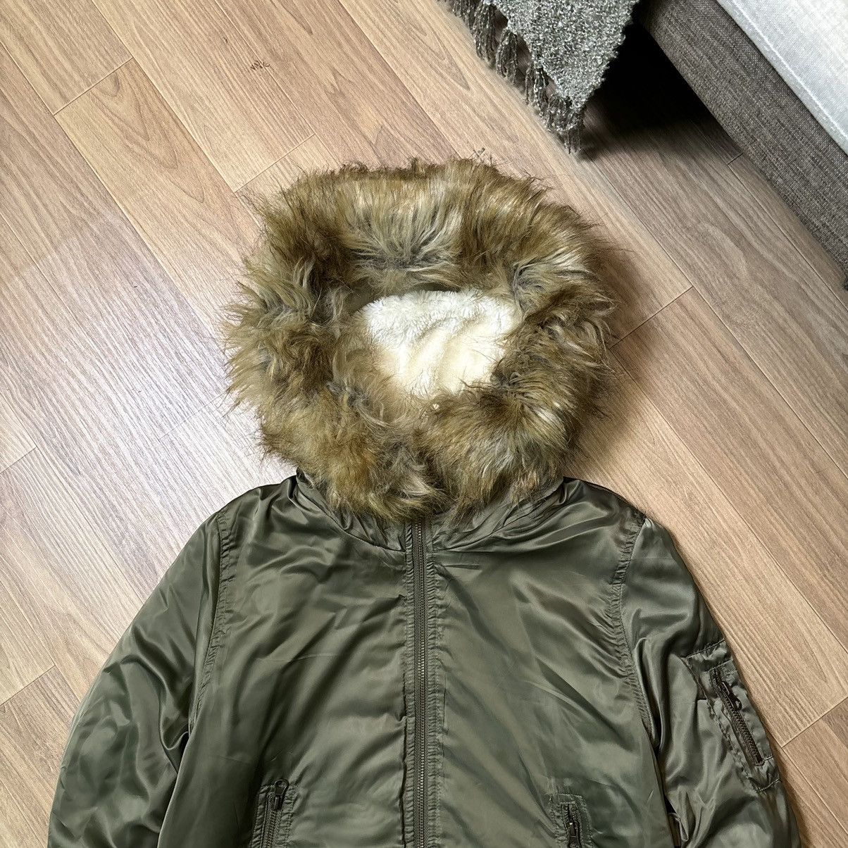 14th Addiction × If Six Was Nine × Le Grande Bleu (L.G.B.) G.O.A | Earth Fur faux jacket IfSixWasNine LGB Style Size US M / EU 48-50 / 2 - 9 Thumbnail