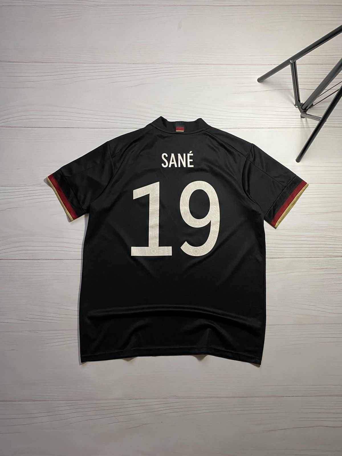 Adidas Adidas Germany 2020 Away #19 Leroy Sane soccer y2k jersey Size US XL / EU 56 / 4 - 1 Thumbnail