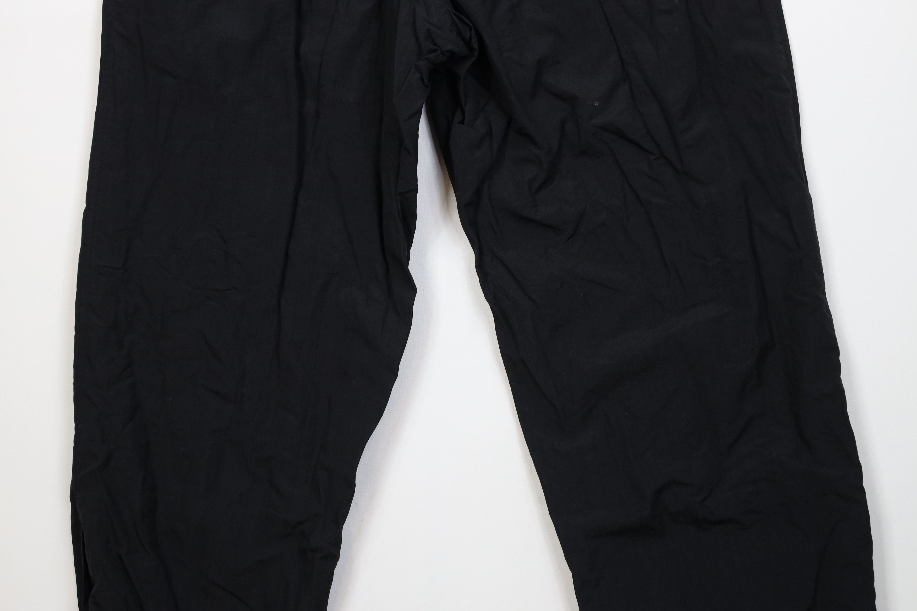 Vintage Vintage 90s Streetwear Lined Windbreaker Joggers Pants Black Size US 36 / EU 52 - 11 Thumbnail
