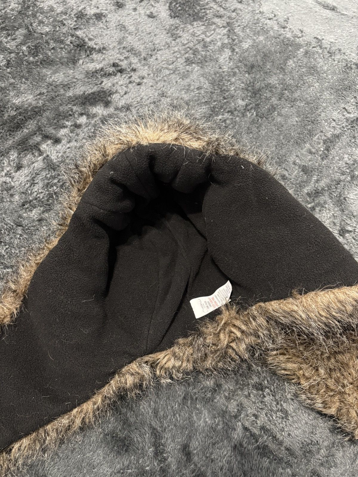 Japanese Brand Ushanka Y2K Trapper Hat Furry Mohair Fuzzy Fur Hat Size ONE SIZE - 5 Thumbnail