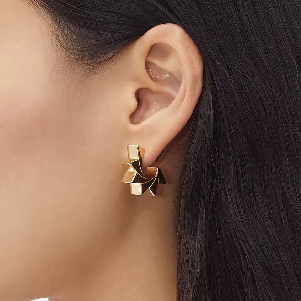 Bottega Veneta BOTTEGA VENETA Huggie gold plated silver hoop earrings q Size ONE SIZE - 2 Thumbnail
