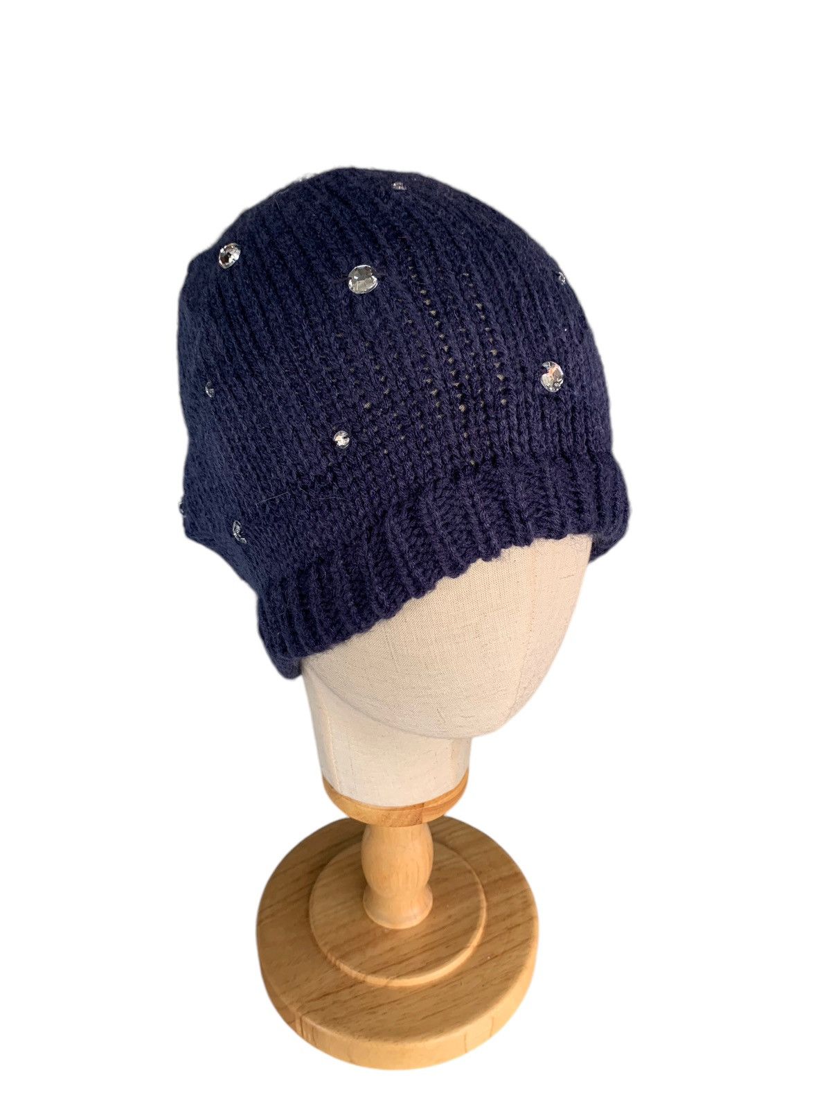 14th Addiction × Hysteric Glamour × Japanese Brand Punk Bondage Style Knitted Beanie Hats Size ONE SIZE - 3 Thumbnail