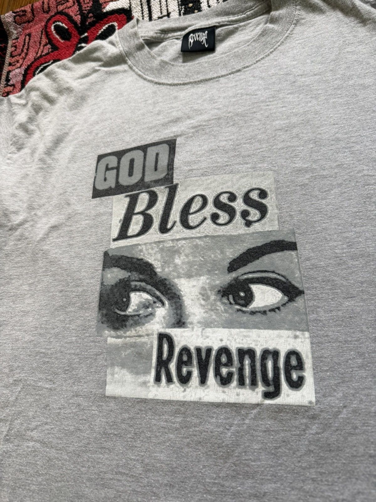 Revenge Revenge - god bless tee Size US L / EU 52-54 / 3 - 3 Thumbnail