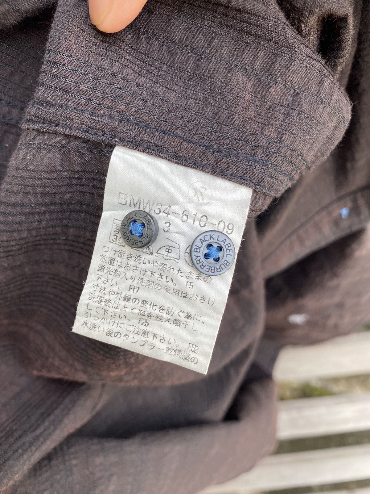 Burberry Burberry Black Label Button Ups Shirt Size US M / EU 48-50 / 2 - 8 Thumbnail