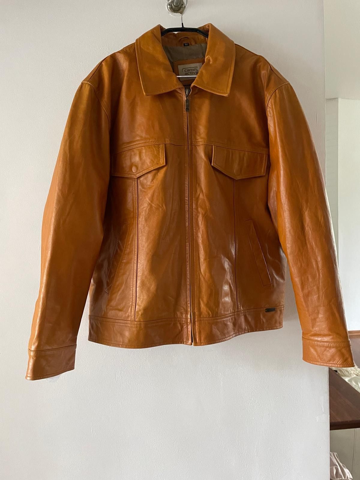 Vintage Actif top Leather Jacket