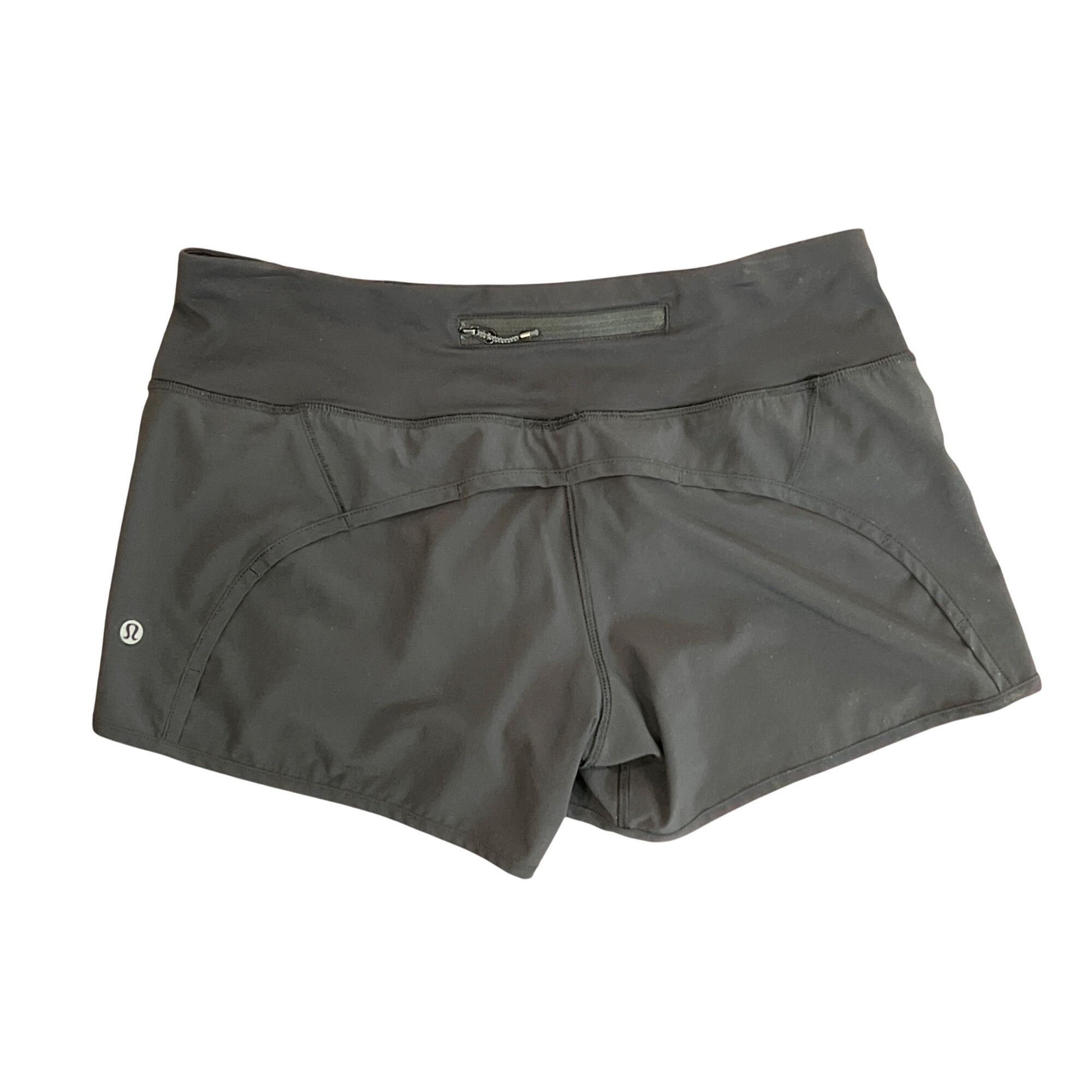 Lululemon Lululemon Athletica Black High-Rise Womens Athletic Shorts W Size 28" / US 6 / IT 42 - 2 Thumbnail