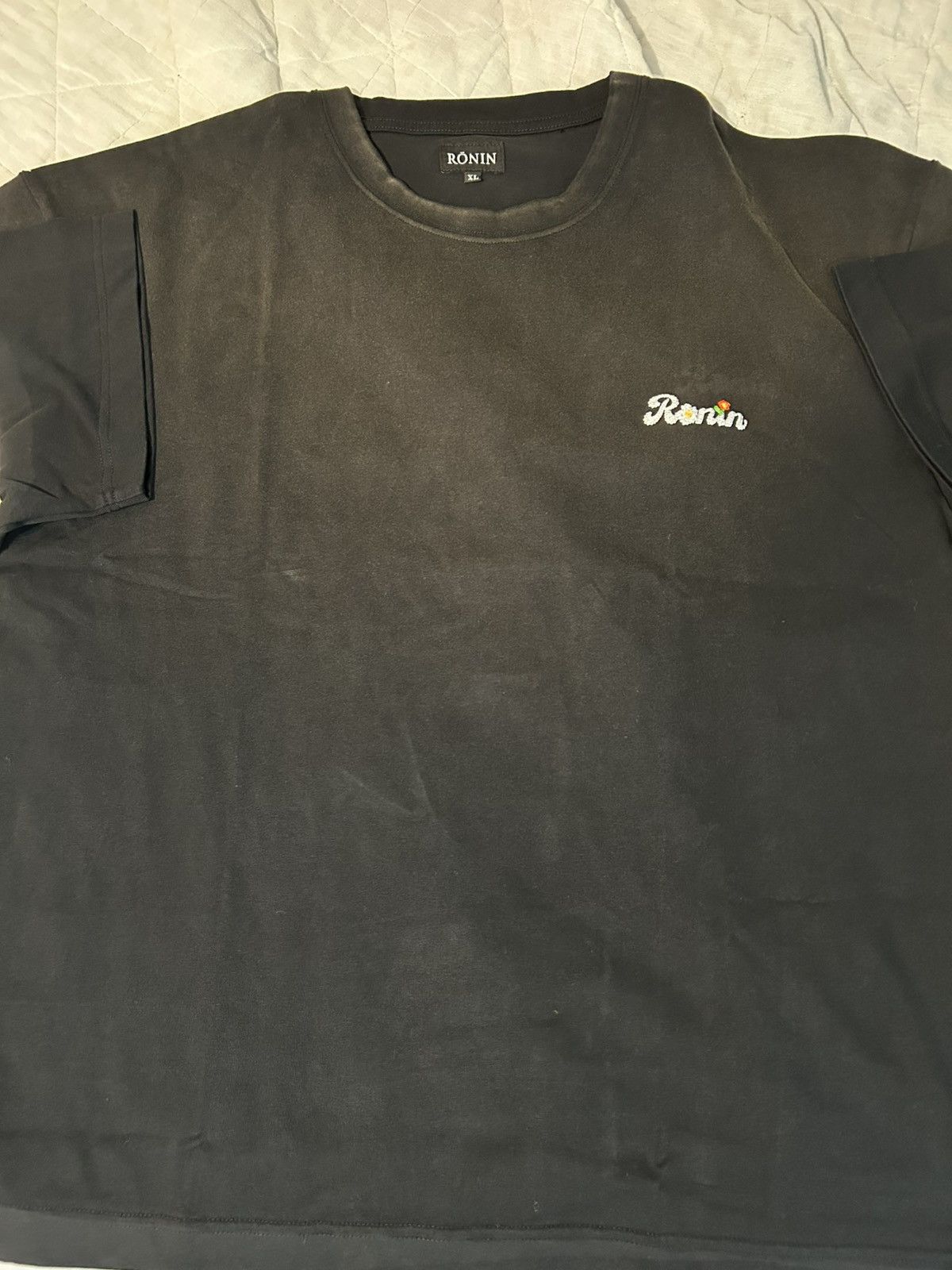 Ronin Division Ronin Sunfaded Flower Tee Black XL Size US XL / EU 56 / 4 - 1 Thumbnail