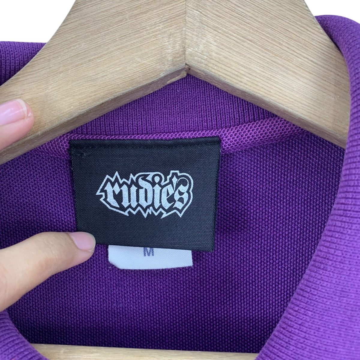 Vintage RUDIES UNDERGROUND SUBCULTURE Polo Tee Shirt Top Japan Size US M / EU 48-50 / 2 - 8 Thumbnail