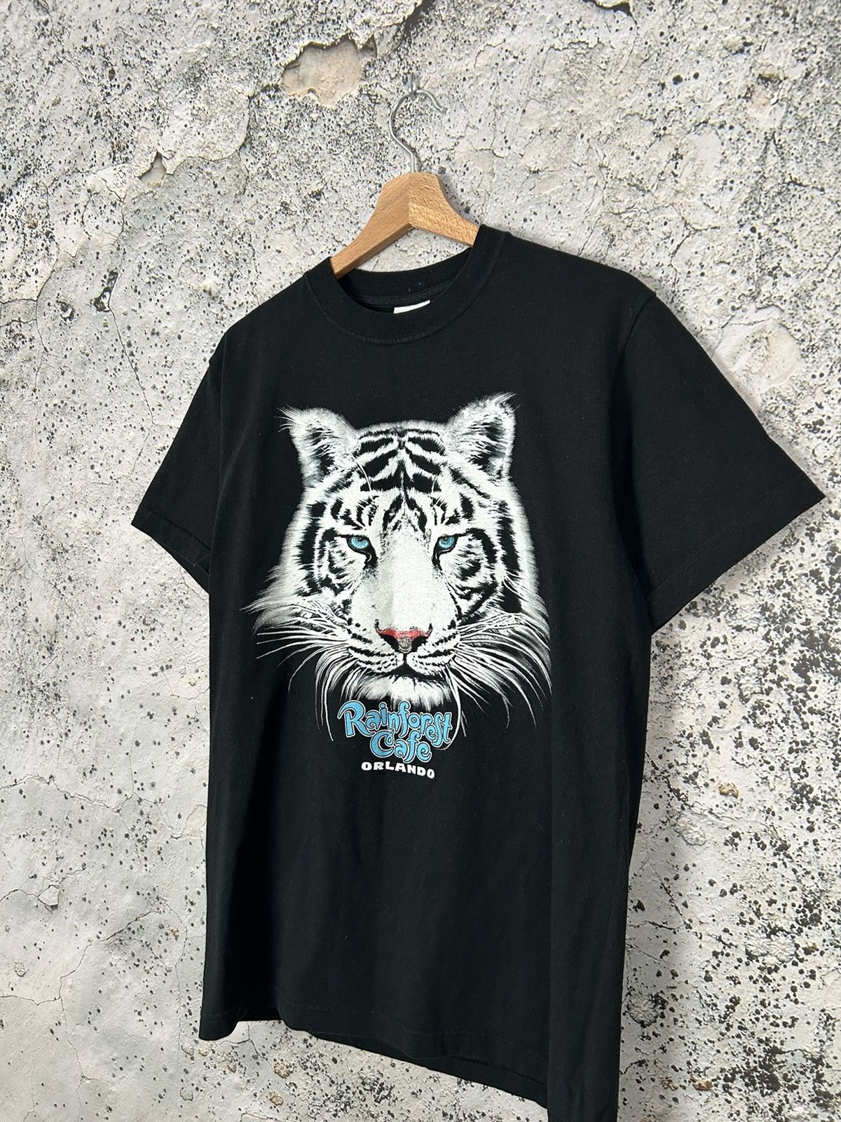 Vintage Vintage White Tiger Animal Graphic Tee Hype Size US M / EU 48-50 / 2 - 2 Thumbnail