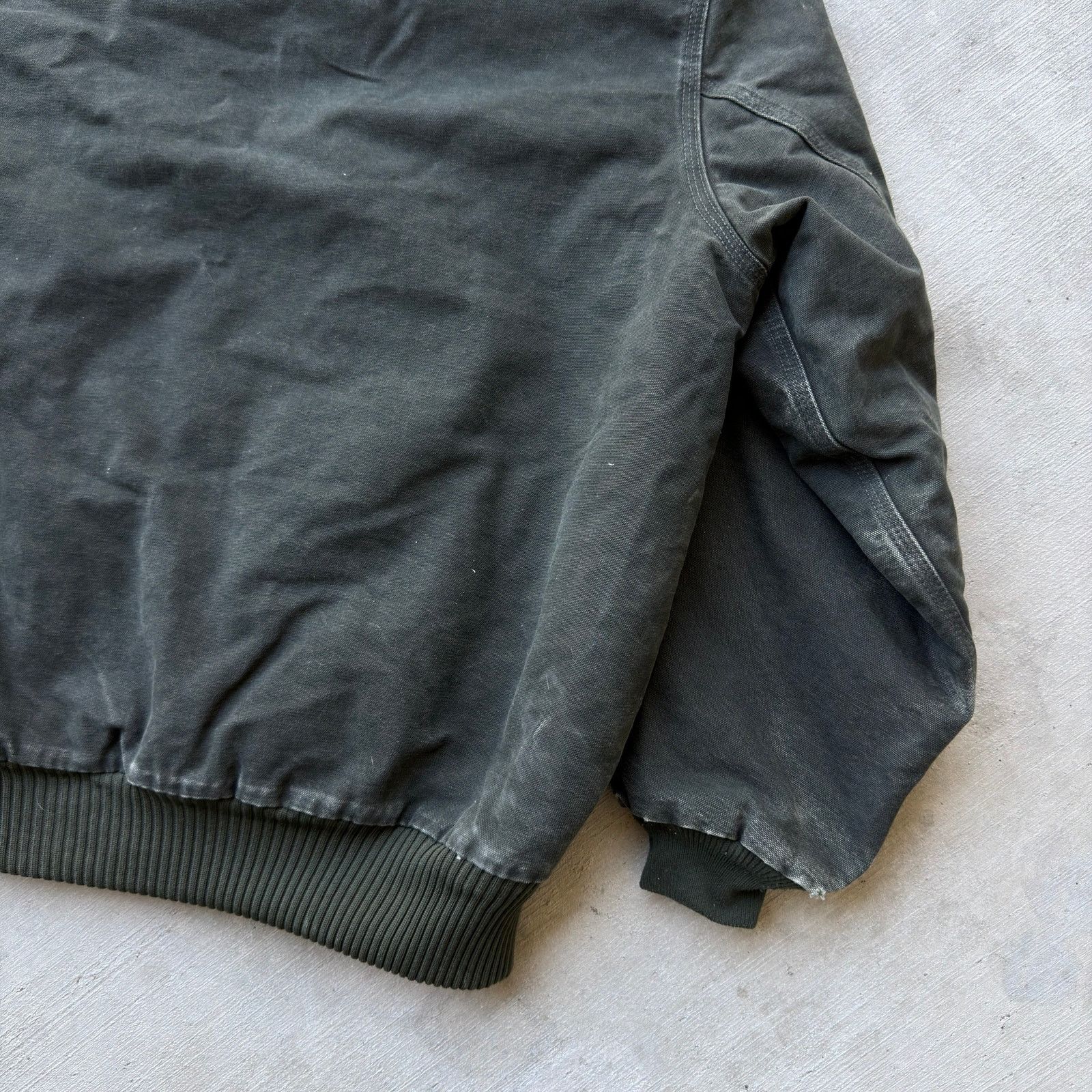 Carhartt × Vintage Carhartt J130 MOS green hooded work wear jacket XL Size US XL / EU 56 / 4 - 8 Thumbnail