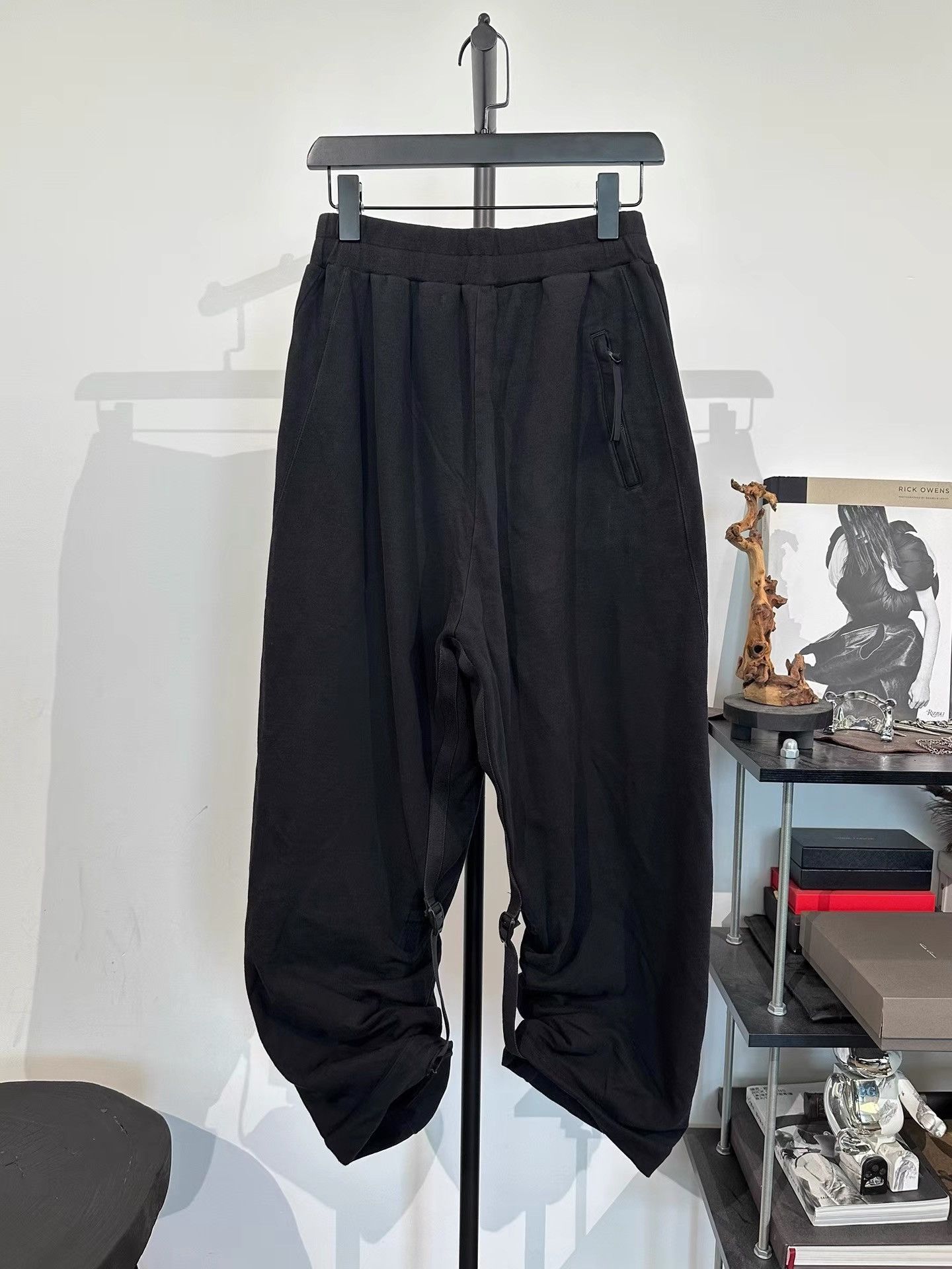 Julius Julius_7 Webbing Sports Sweatpants K35 Size US 29 - 2 Thumbnail