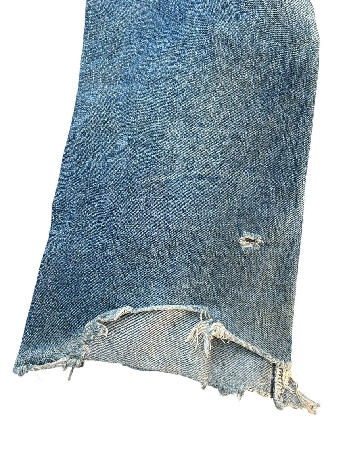 Japanese Brand × Kapital × Vintage Wrangler Selvedge Baggy Vintage Distressed Denim jeans Size US 30 / EU 46 - 12 Thumbnail