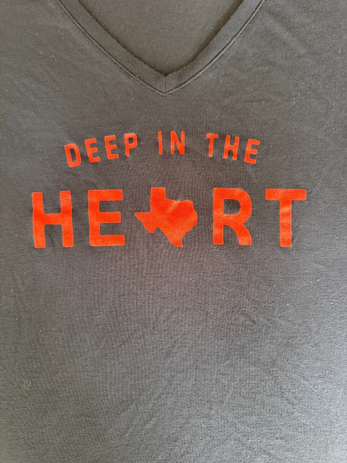 The Unbranded Brand Paris Texas Apparel Women's XL Graphic Tee Deep In The Hear Size XL / US 12-14 / IT 48-50 - 5 Thumbnail