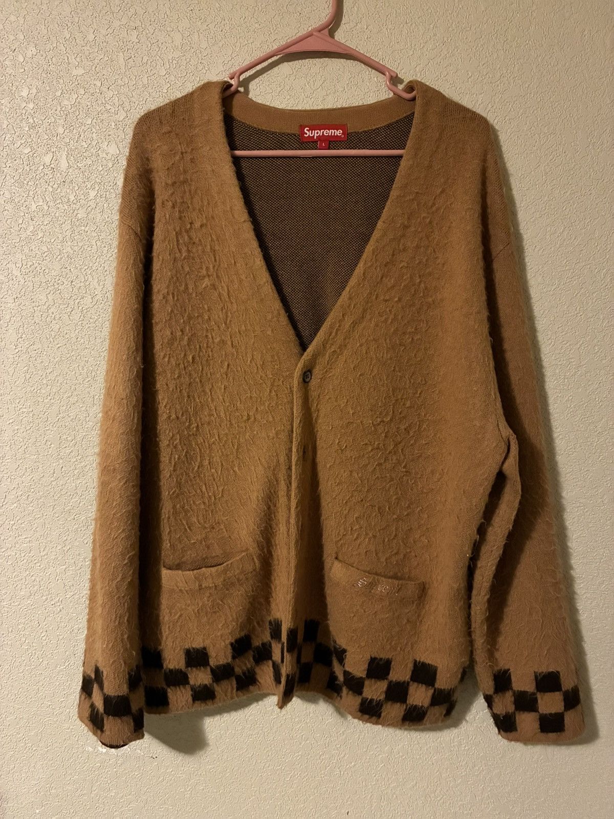 Supreme Supreme Mohair Striped Cardigan 2013 | Grailed