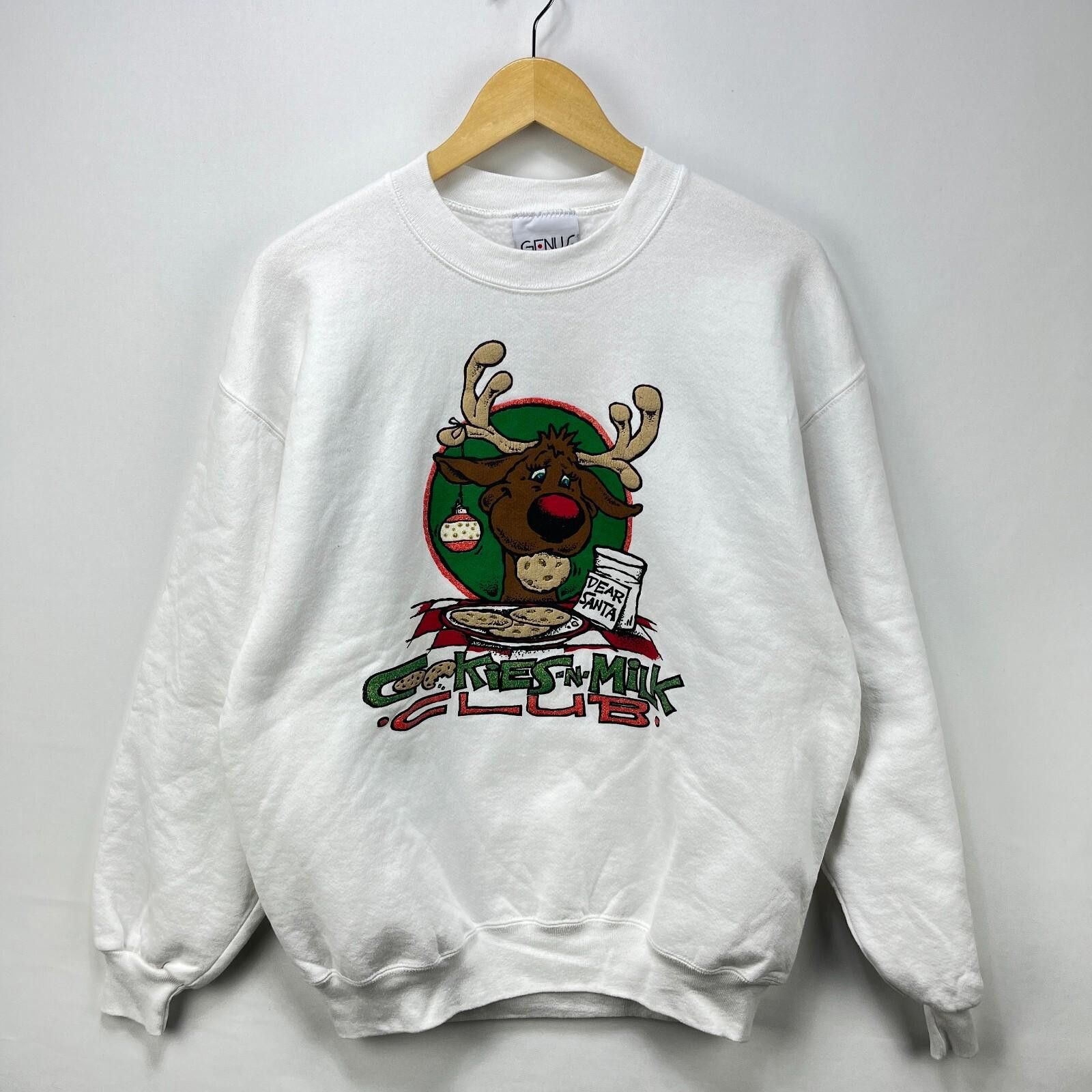 Vintage Vintage 90s Ugly Christmas Sweater Large Sweatshirt Size US L / EU 52-54 / 3 - 1 Thumbnail