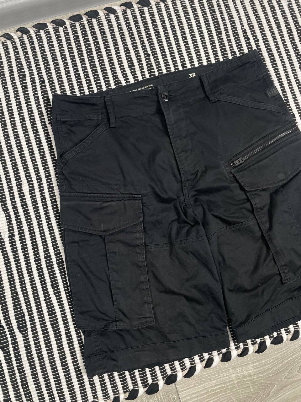 G-Star Vintage G Star Raw Cargo Shorts Y2K Size US 33 - 2 Thumbnail