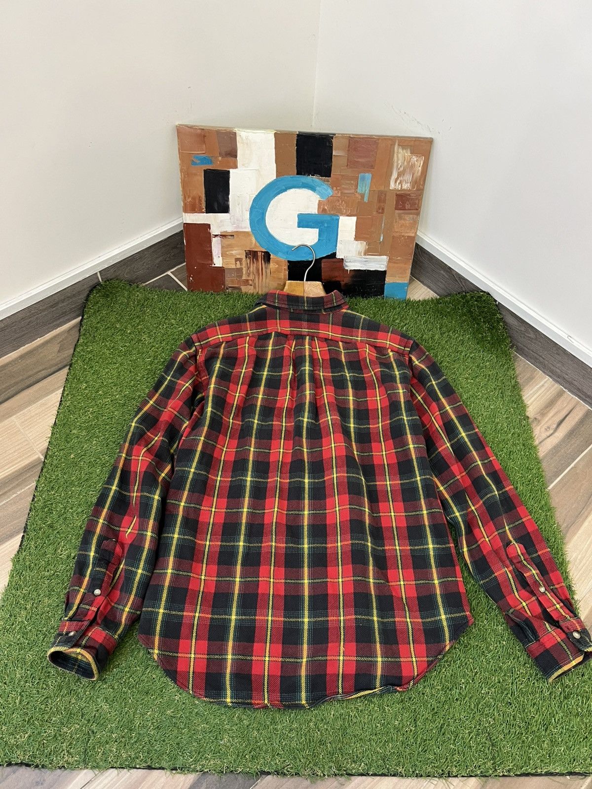 Polo Ralph Lauren Polo Ralph Lauren Flannel Shirt Size US M / EU 48-50 / 2 - 8 Thumbnail