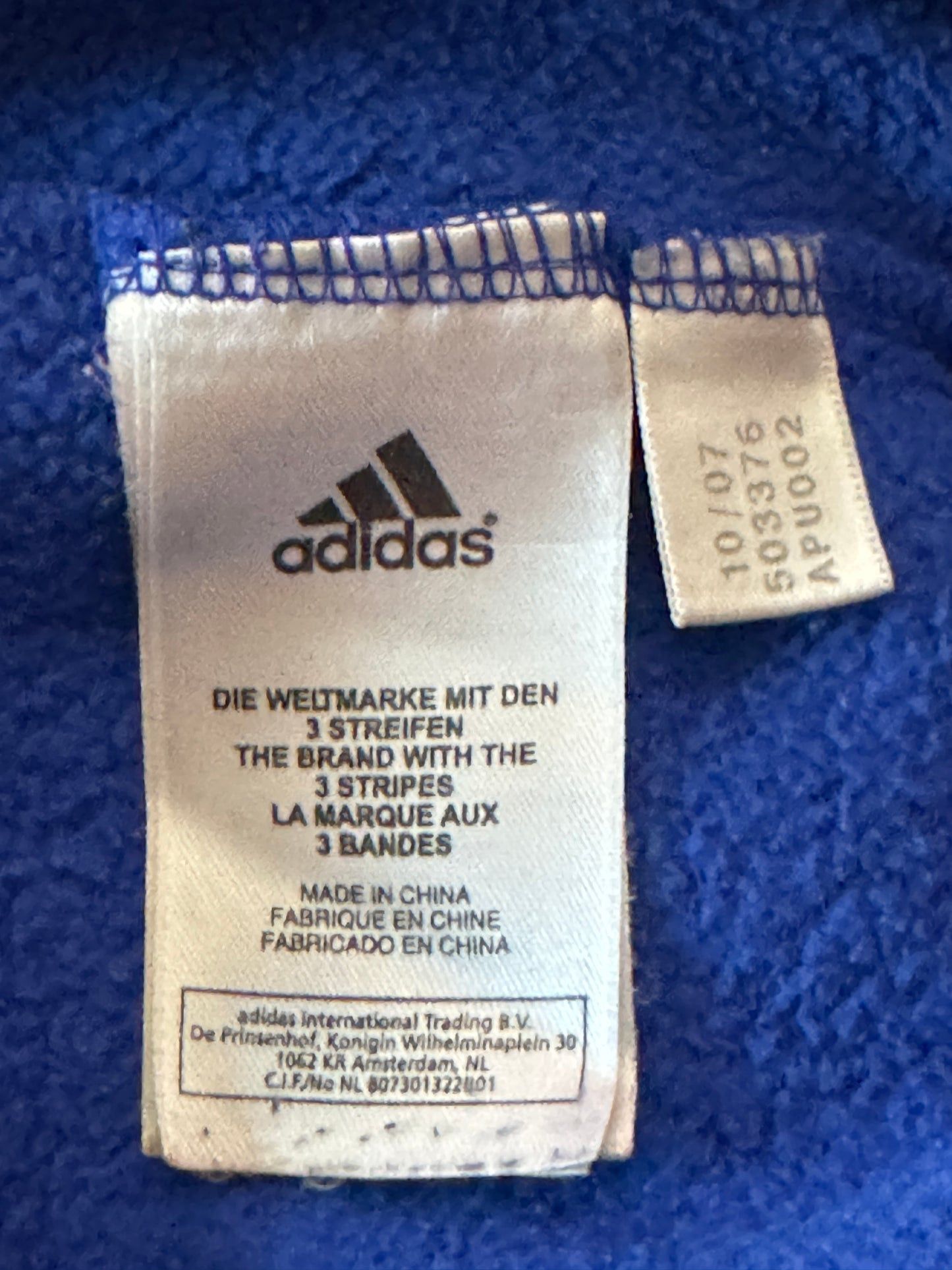 Adidas Adidas Vintage Men's Quarter Zip Sweatshirt - XXL Size US XXL / EU 58 / 5 - 5 Thumbnail